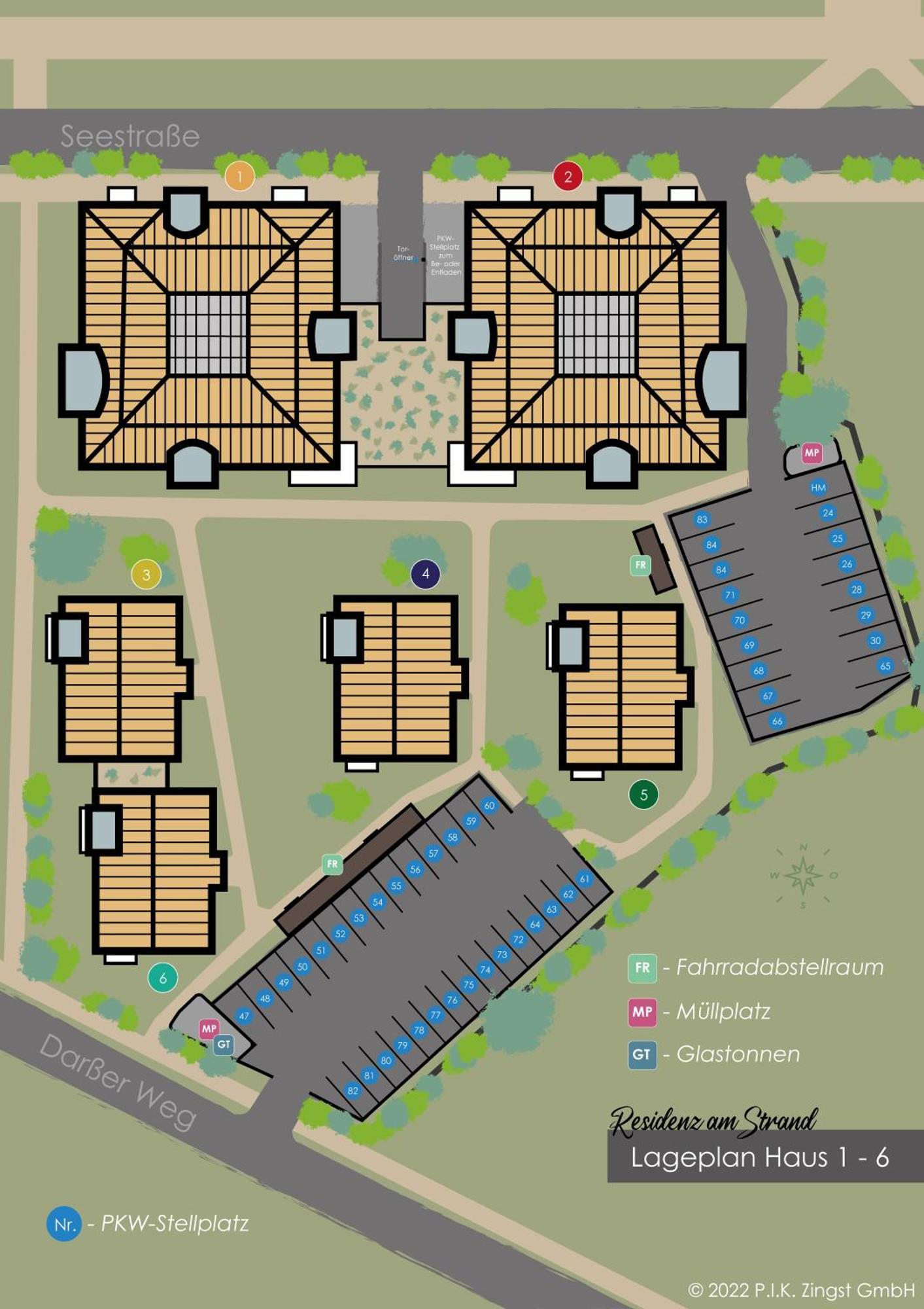 Residenz Am Strand Wohnung 2-28 징스트 외부 사진